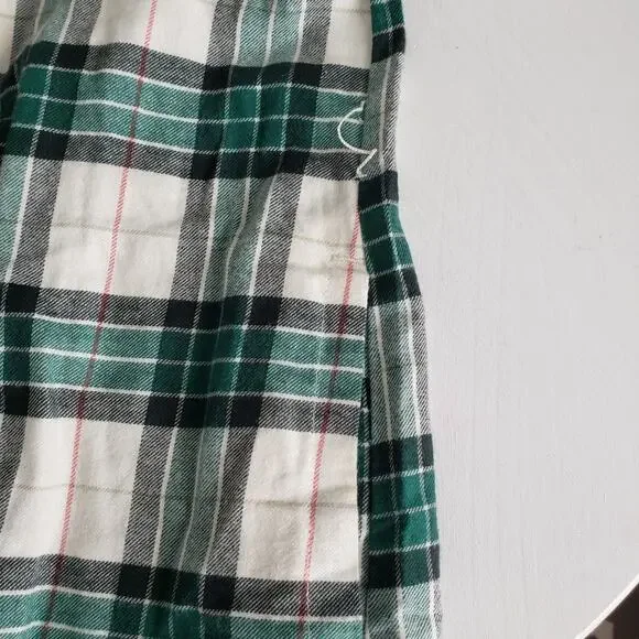 Columbia Women's Size Medium Holly Hideaway Plaid Flannel Dress **Read Desc - Picture 6 of 7